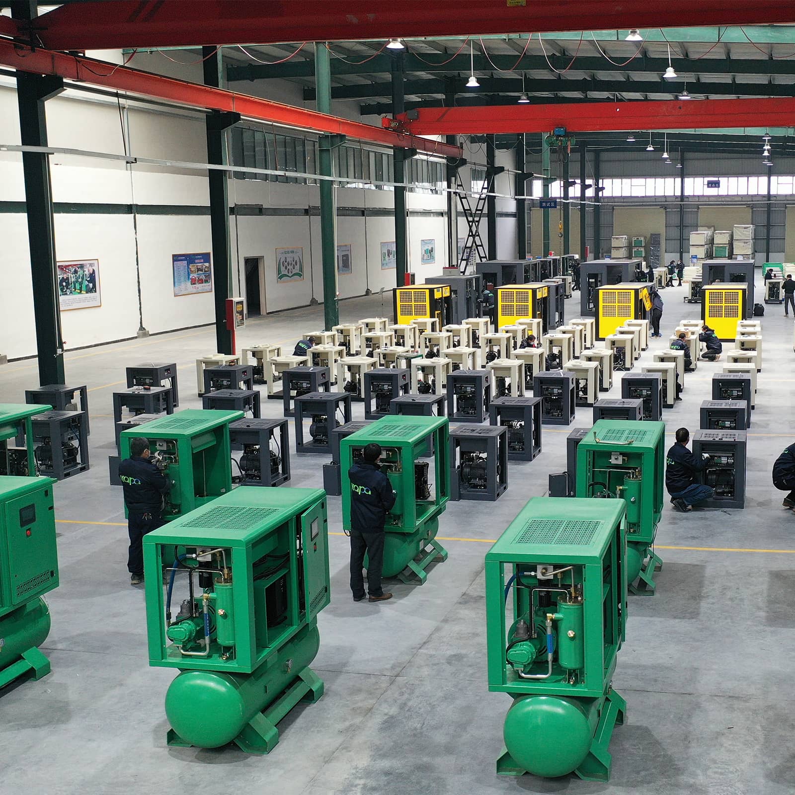 KAPA screw air compressor: a model of high efficiency, energy saving and intelligent innovation