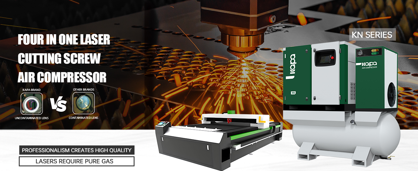 30HP 16Bar 4-in-1 integrated air compressor for laser catter