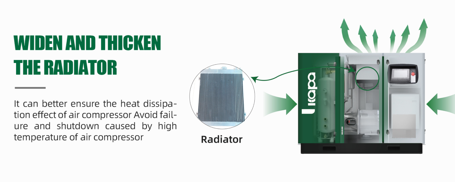 7.5KW-8bar- permanent-magnet-screw-air-compressor