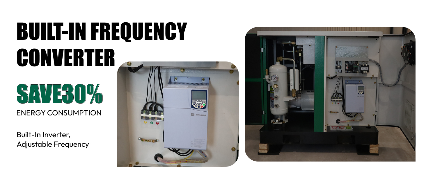 7.5KW-8bar- permanent-magnet-screw-air-compressor