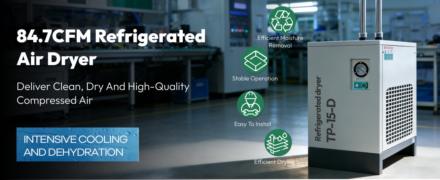 84.7CFM Refrigerated Air Dryer