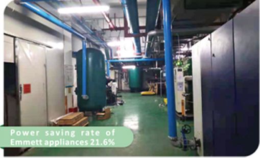 Power saving of 54000 kWh per month