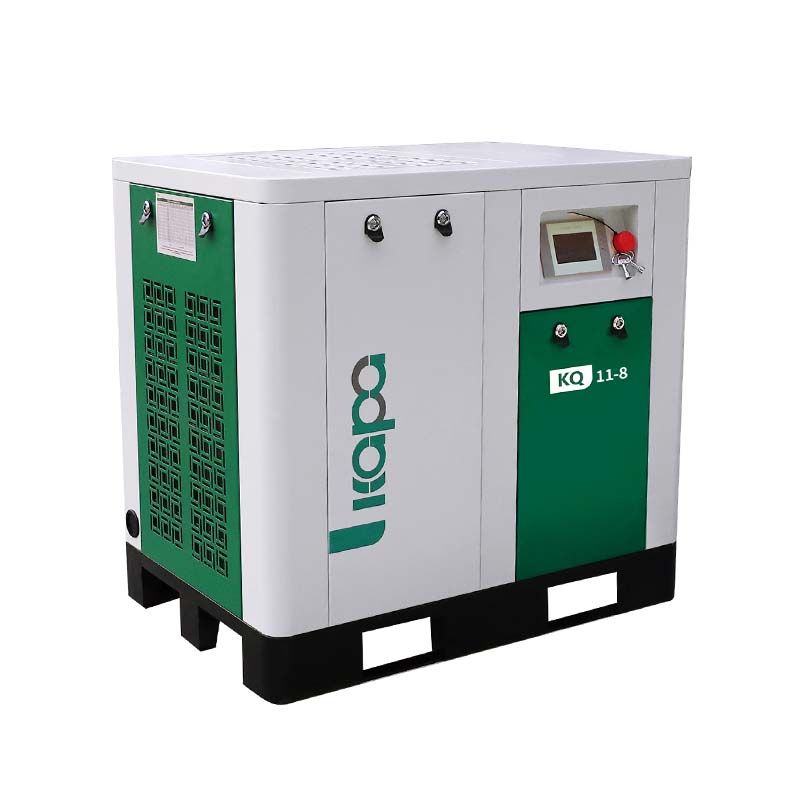2.01m³/min high efficiency silent screw air compressor 11kw 15hp 0.8 Mpa
