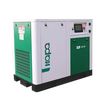 Permanent magnet industrial frequency screw air compressor 22kw