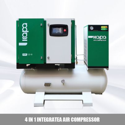 4 in 1 integratea air compressor 22kw-8bar