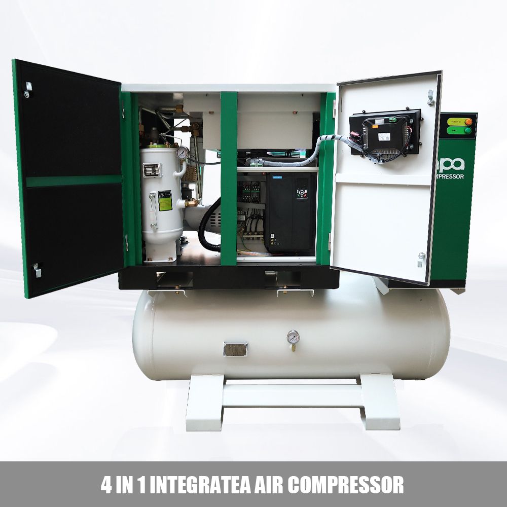 4 in 1 integratea air compressor 22kw-8bar