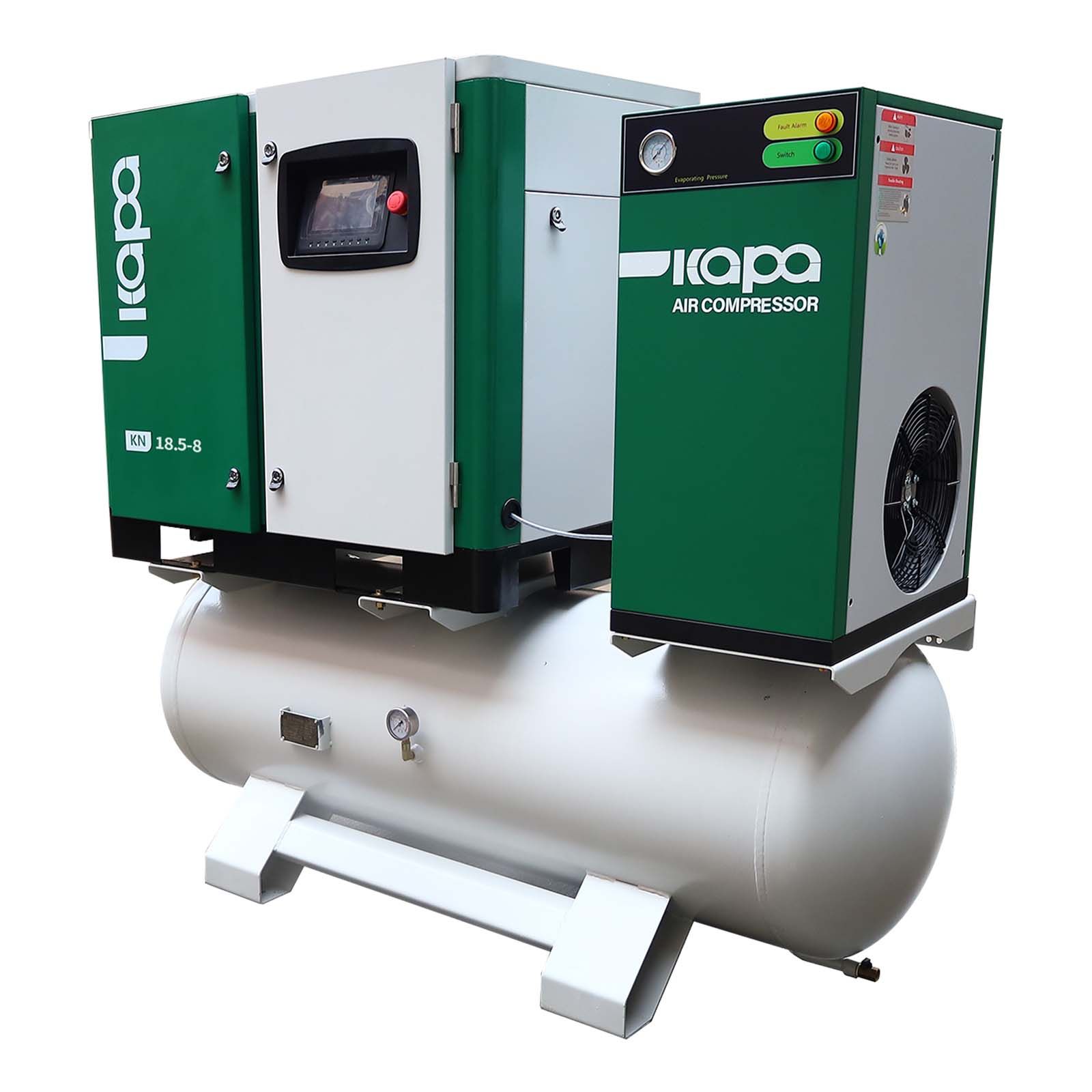 4 in 1 integrated air compressor 18.5kw-8bar