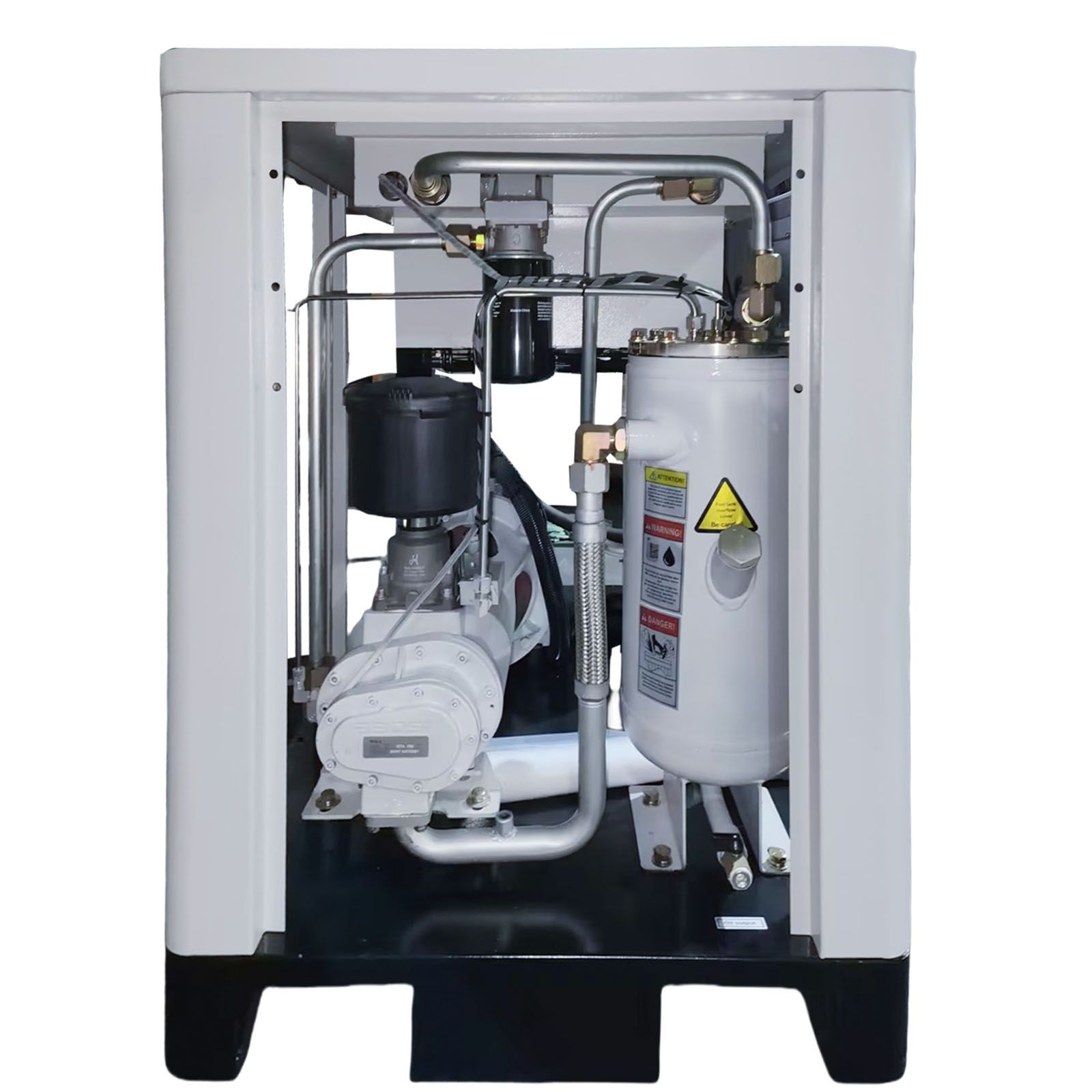 KQ Series 15HP 11KW LRSD Rotary Screw Air Compressor | 66.04CFM @ 125 PSI | 480V 3-Phase 60Hz |  RP3/4"  |  VSD