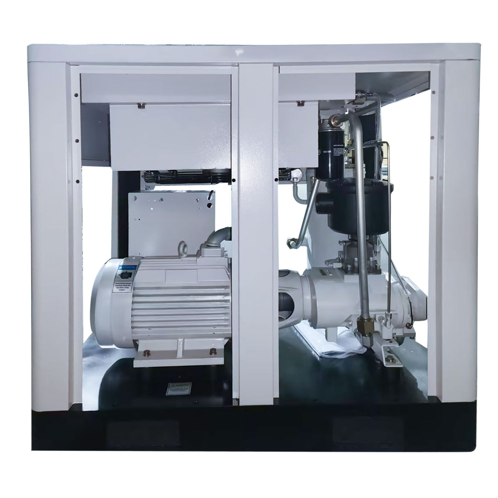 KQ Series 15HP 11KW LRSD Rotary Screw Air Compressor | 66.04CFM @ 125 PSI | 480V 3-Phase 60Hz |  RP3/4"  |  VSD