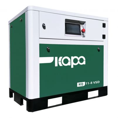 15HP 11KW LRSD Rotary Screw Air Compressor | 66.04CFM @ 125 PSI | 220V 3-Phase 60Hz |  RP3/4"  |  VSD