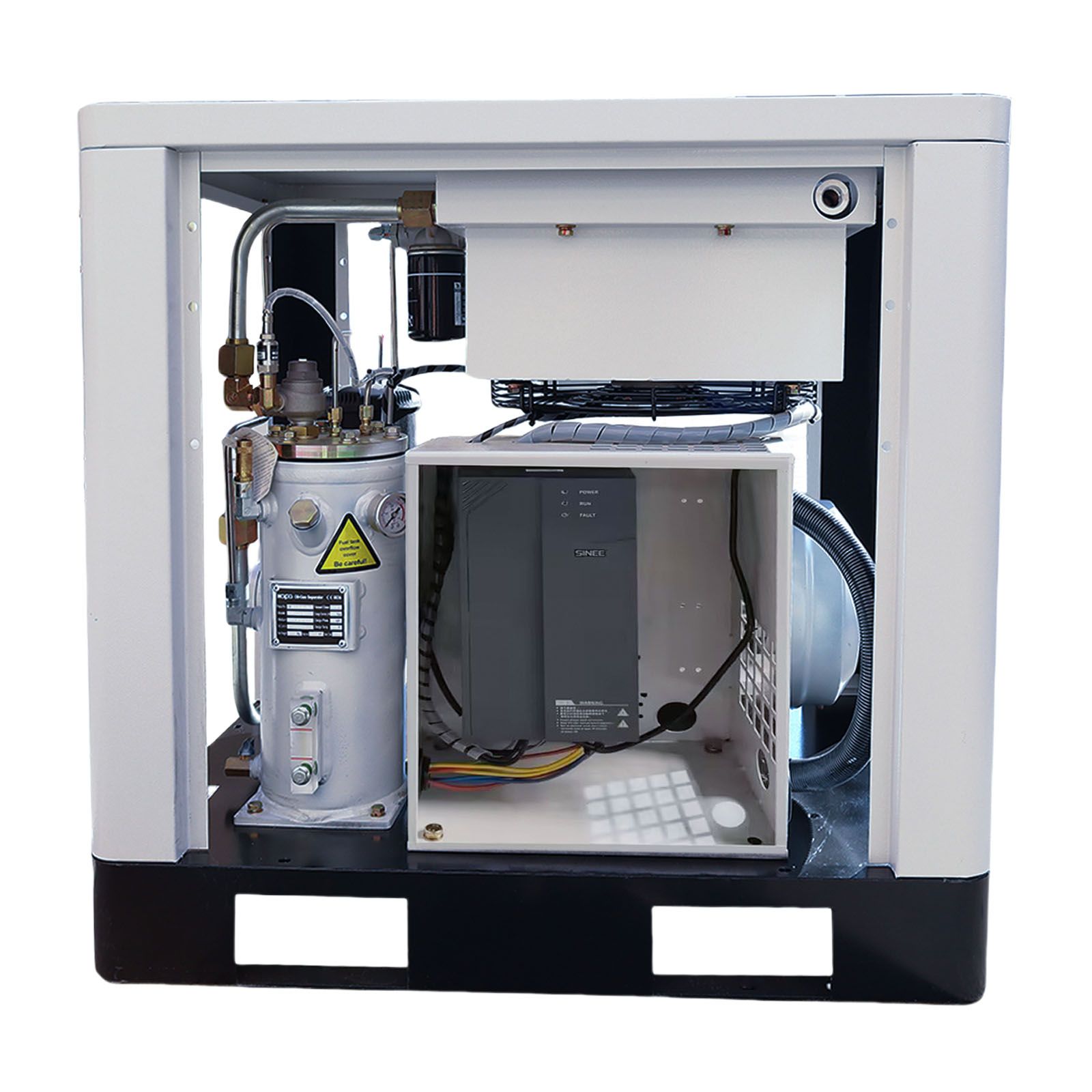 Rotary Screw Air Compressor | 7.5HP 5.5KW | 21.54 CFM @116 PSI | 480V 3-Phase 60Hz |  RP1/2"