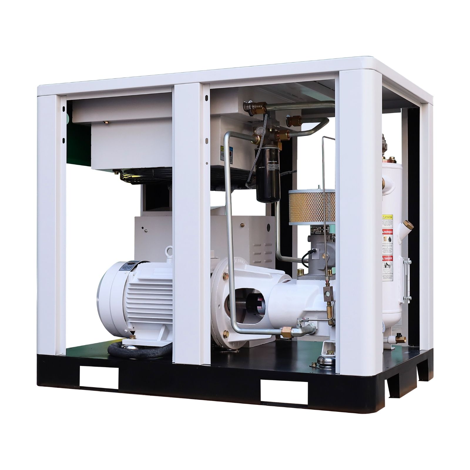 5.5-100HP Permanent magnet variable frequency screw air compressor