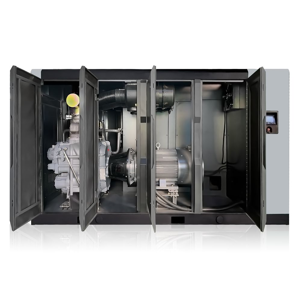 25-610HP Double-stage compressor permanent magnet variable frequency screw compressor