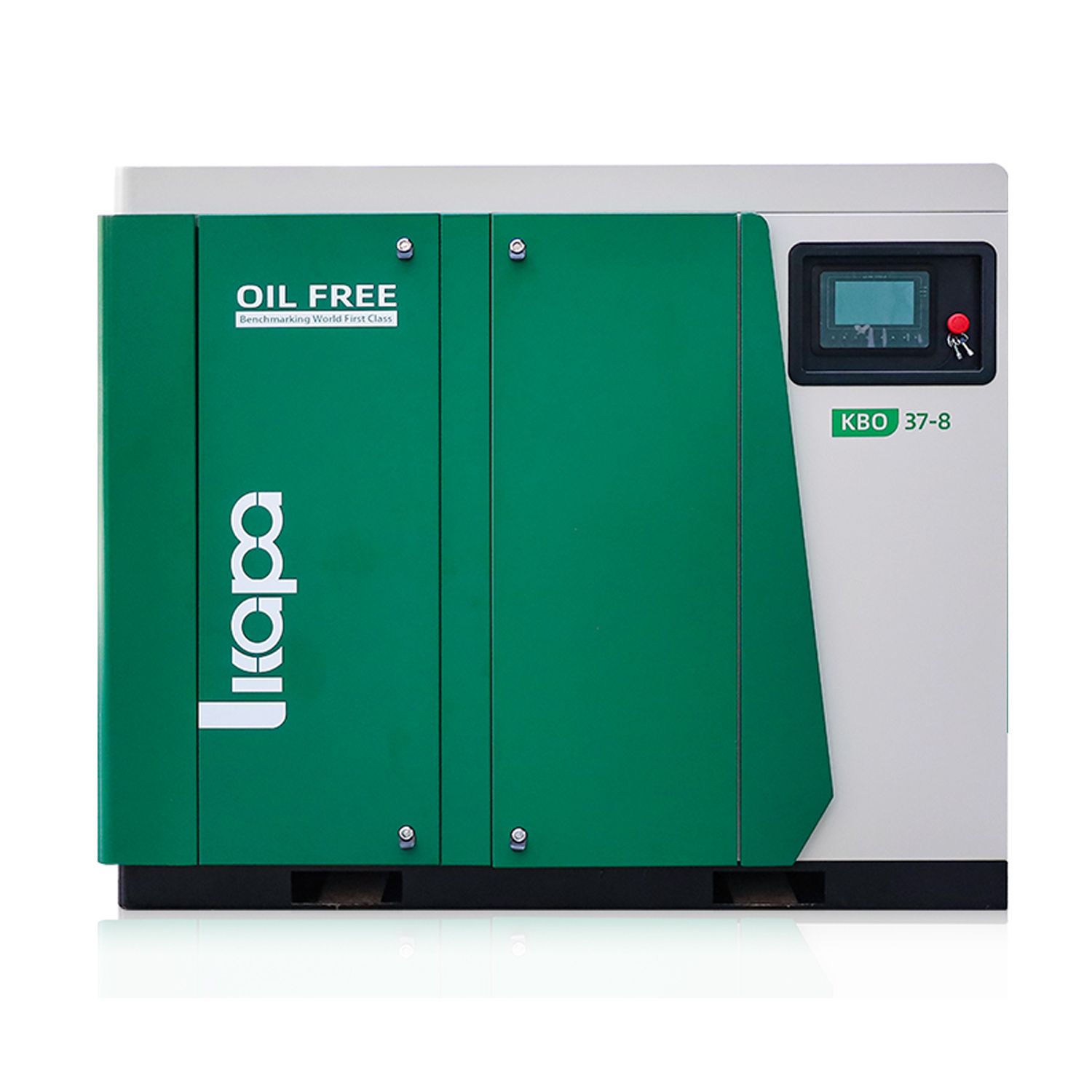 37KW 8bar Oil-free screw air compressor