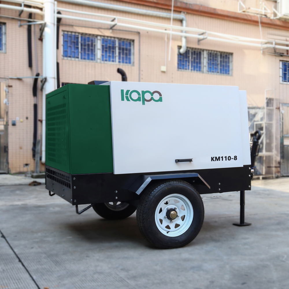 55-400HP Diesel Driven Portable Screw Air-compressor