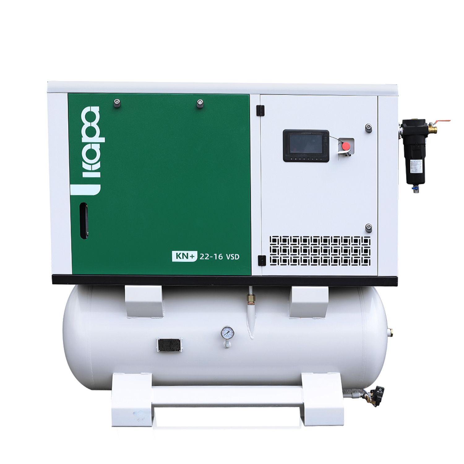 30HP 22KW 5in1 Rotary Screw Air Compressor | 98.53CFM @ 232PSI | 220V 3-Phase 60Hz |  RP1"  |  VSD