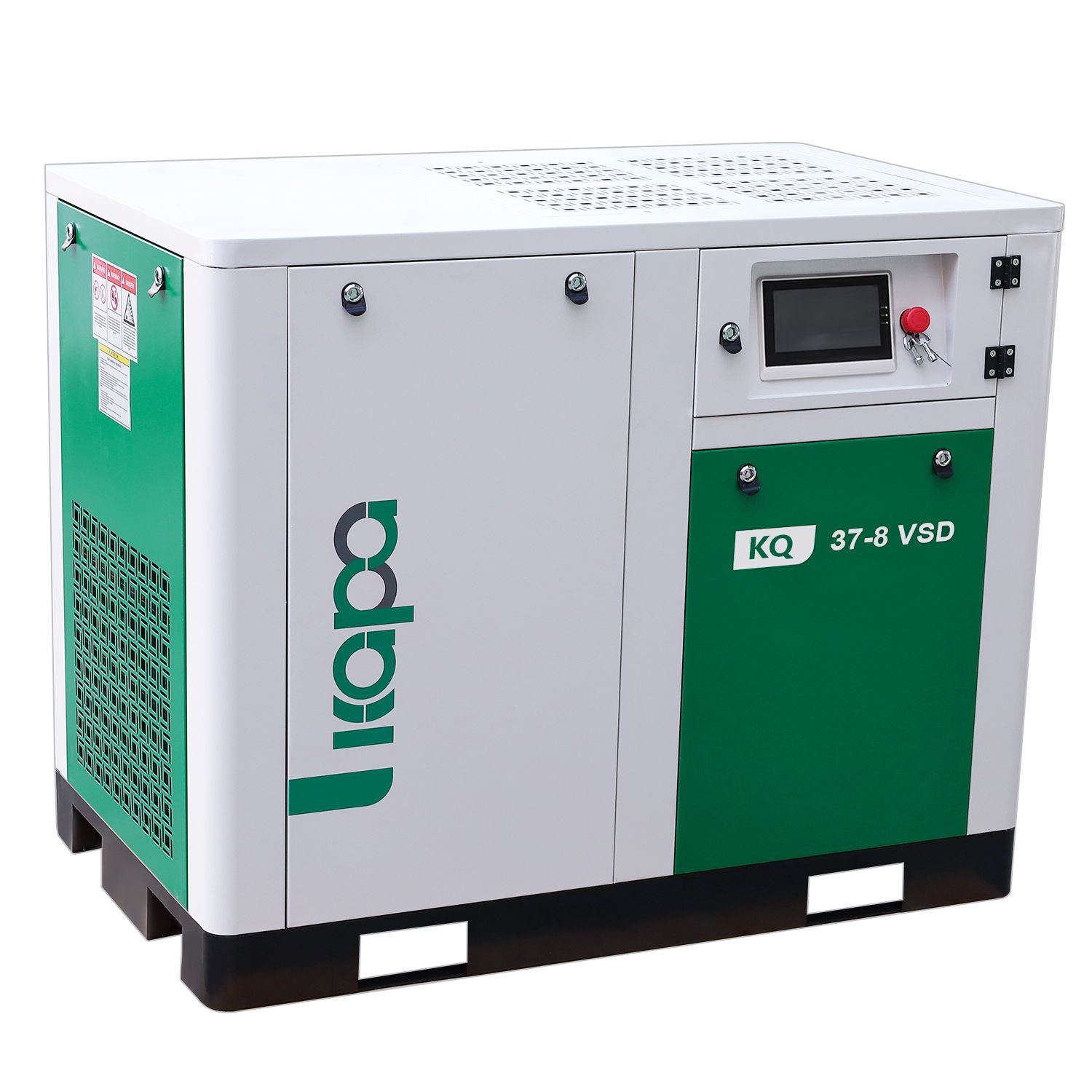 5.85m³ / min High efficiency Mute Screw Air Compressor 37kw 50hp 0.8 Mpa