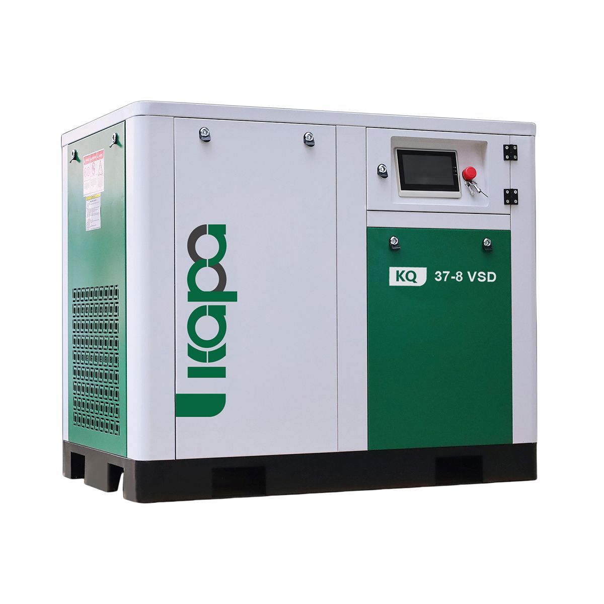 5.85m³ / min High efficiency Mute Screw Air Compressor 37kw 50hp 0.8 Mpa