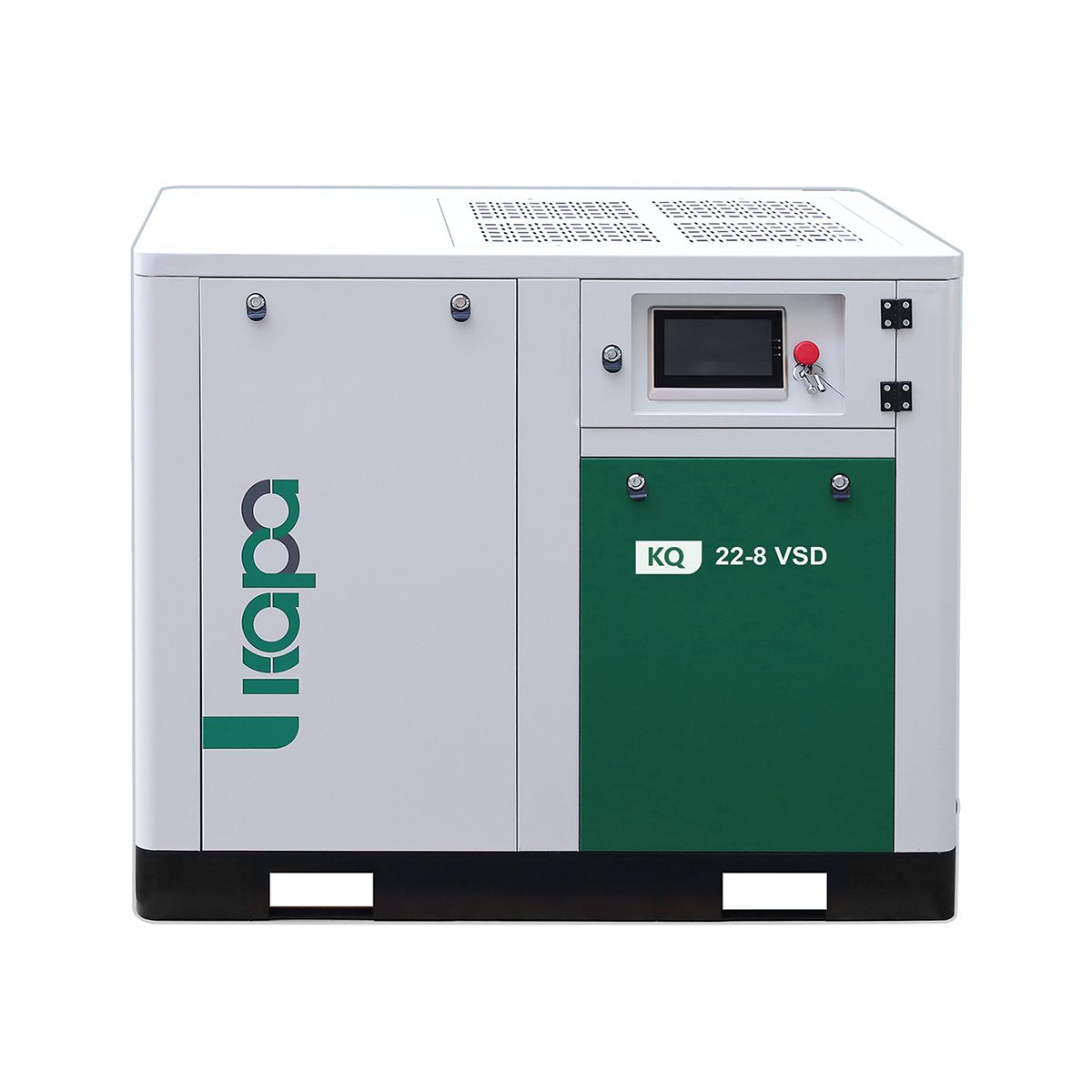 30HP 123cfm 3-Ph 480V Stationary Rotary VSD Screw Air Compressor 22KW 116psi