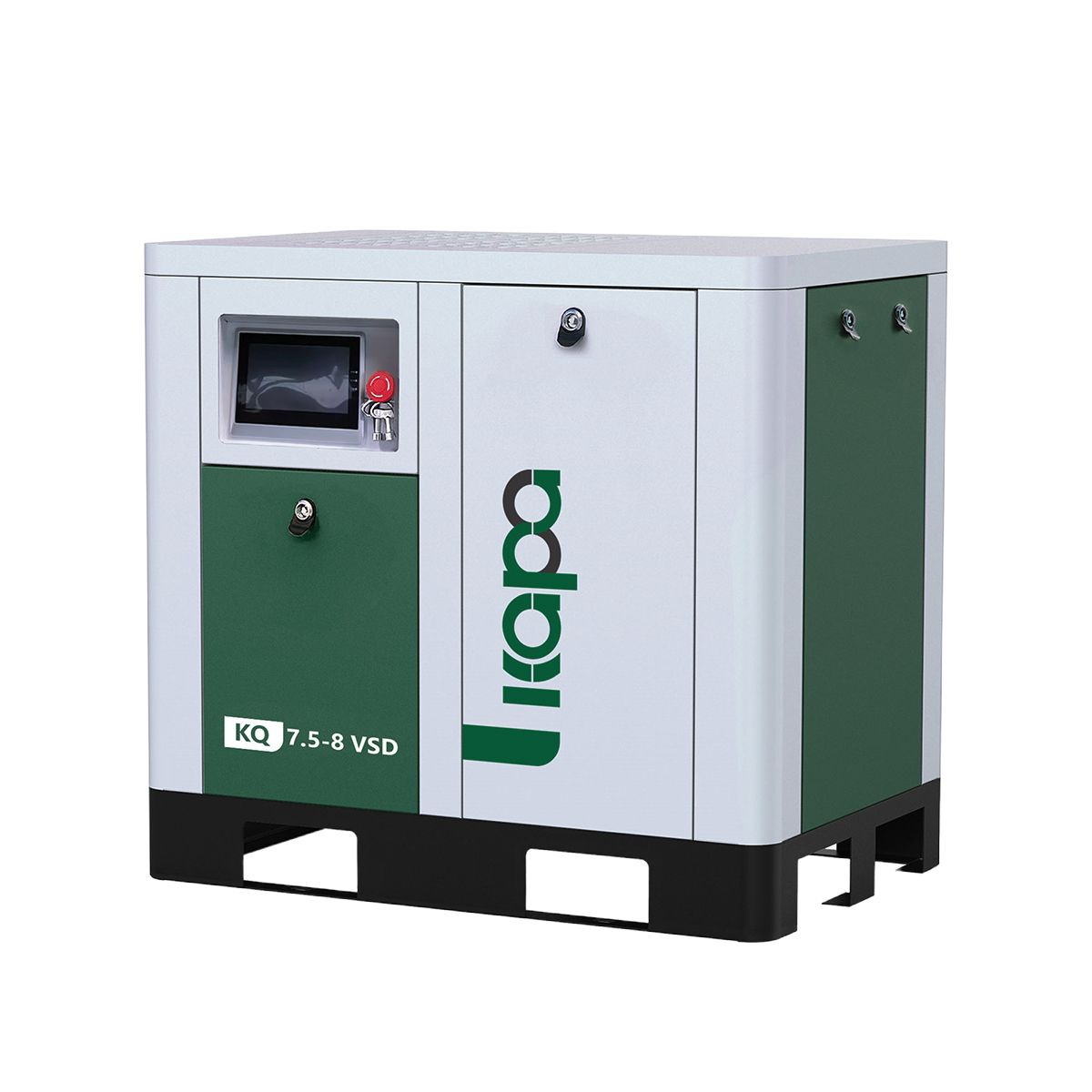 10HP 7.5KW Rotary Screw Air Compressor 3 Phase 460V 38cfm For Paint Workshop