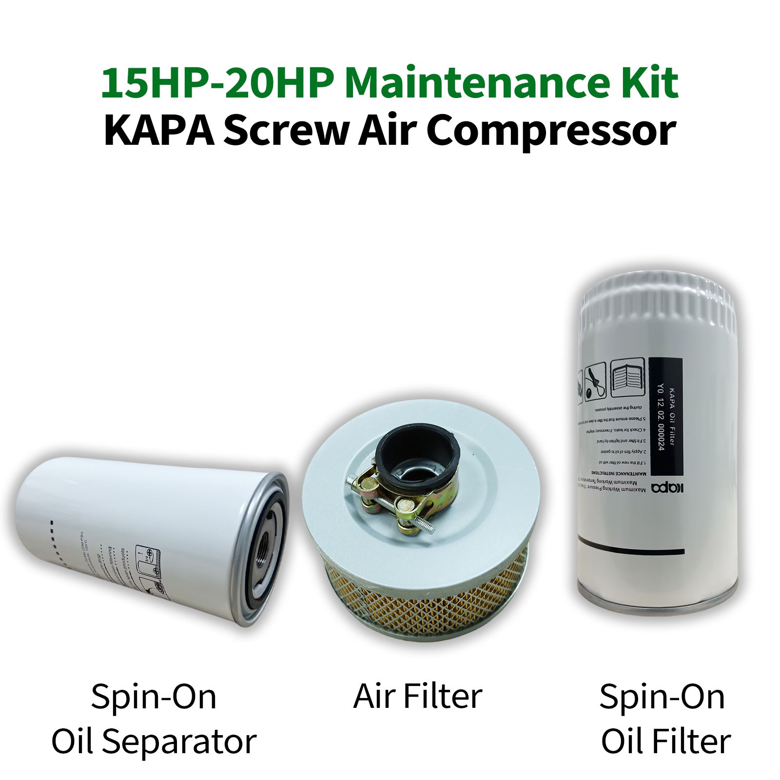 Maintenance Parts Spin-On Oil/Air Separator Air Filter For KG 15-20HP Compressor