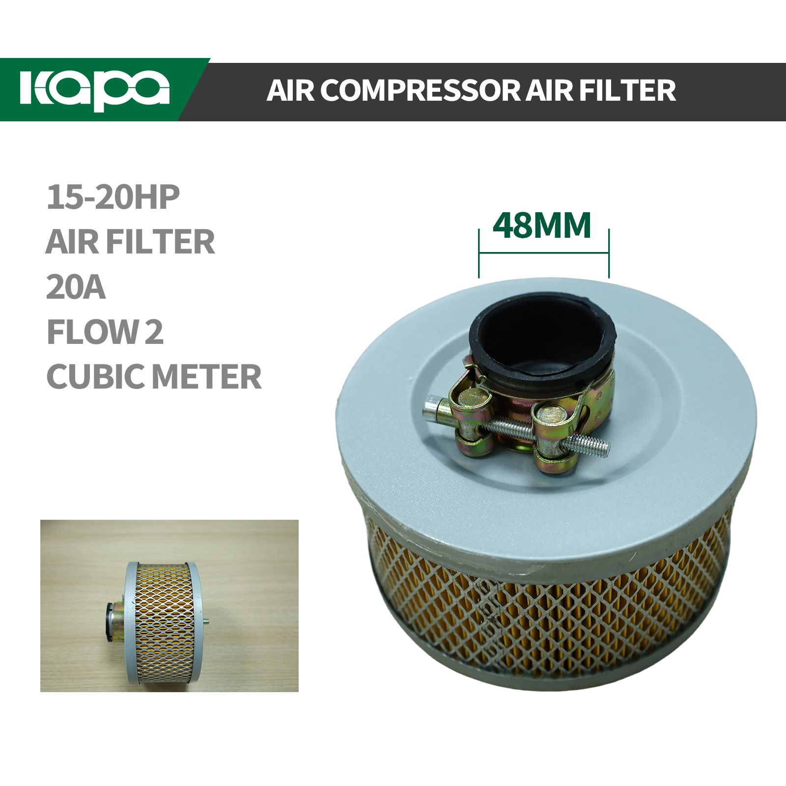 Maintenance Parts Spin-On Oil/Air Separator Air Filter For KG 15-20HP Compressor