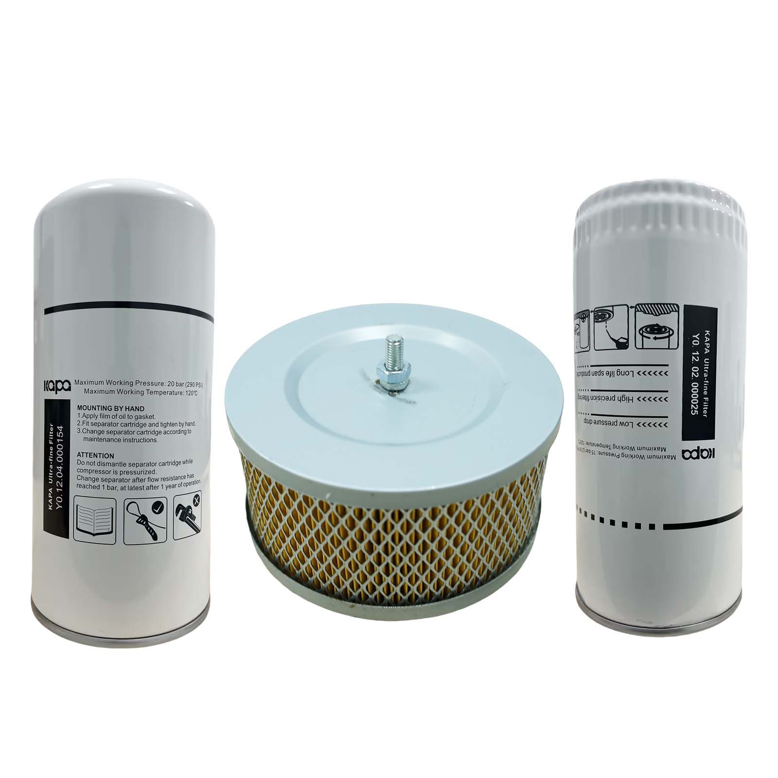 KG 50HP Screw Compressor Replacement Parts Spin-On Oil Separator Oil/Air Filter