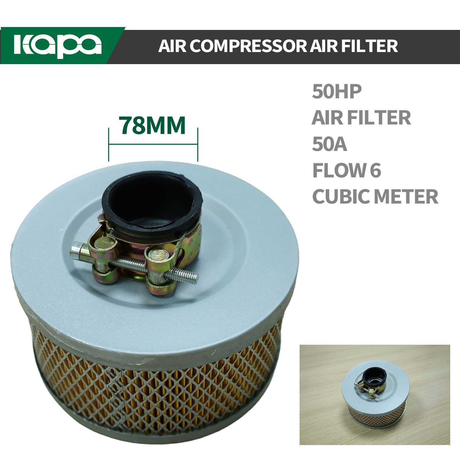 KG 50HP Screw Compressor Replacement Parts Spin-On Oil Separator Oil/Air Filter