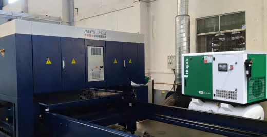 Five-in-One Screw Air Compressor for Laser Cutting Applications