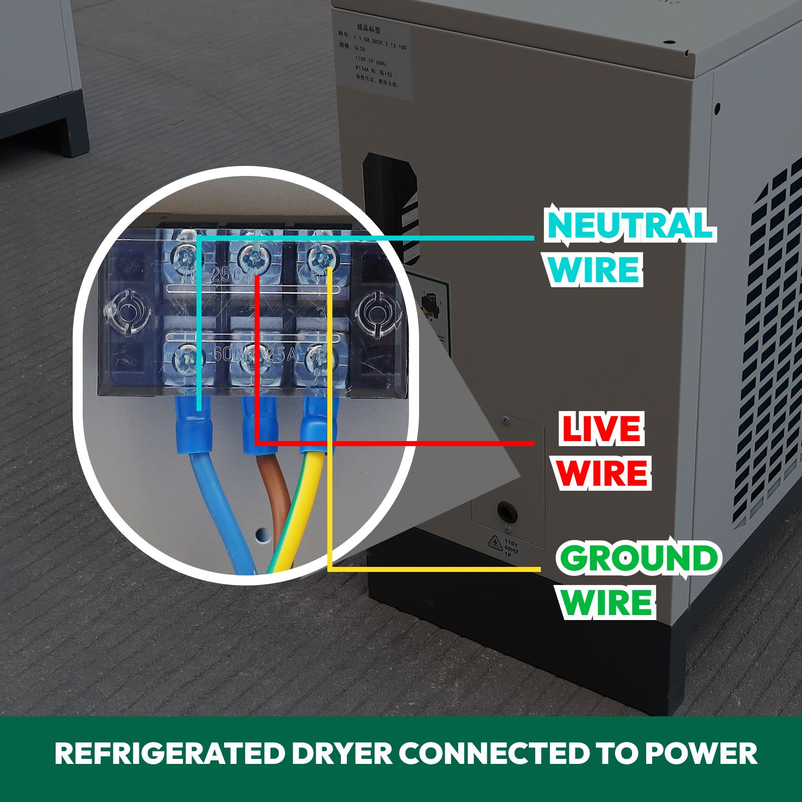 84.7CFM Refrigerated Air Dryer
