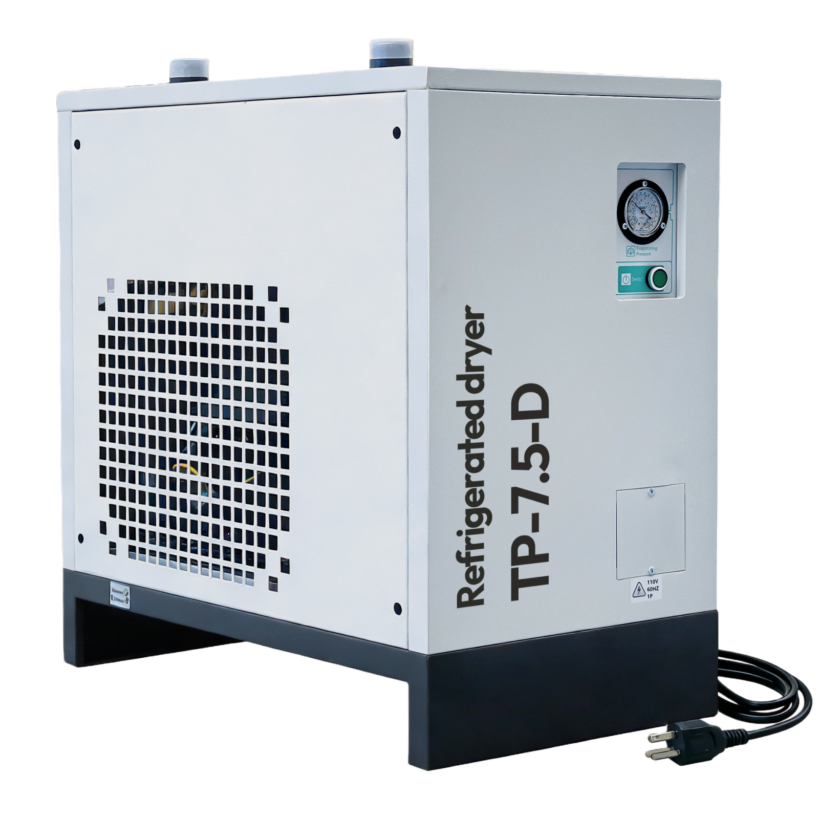 LRSD 53CFM REFRIGERATED COMPRESSED AIR DRYER, 7.5HP &10HP COMPRESSORS, 110V 60HZ