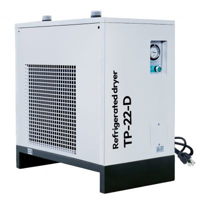 123.6CFM REFRIGERATED COMPRESSED AIR DRYER, 22HP COMPRESSORS, 110V 60HZ