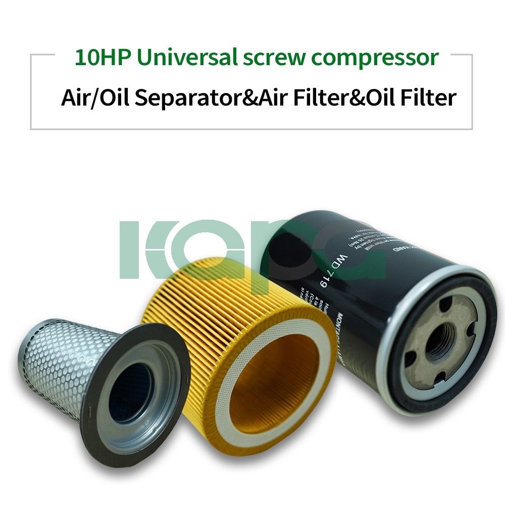 Spin-On Oil / Air Separator Oil Filter Air Filter For KQ 5.5-10HP Air Compressor