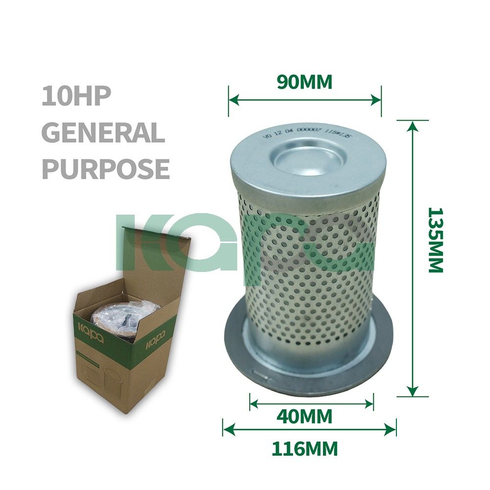 Spin-On Oil / Air Separator Oil Filter Air Filter For KQ 5.5-10HP Air Compressor