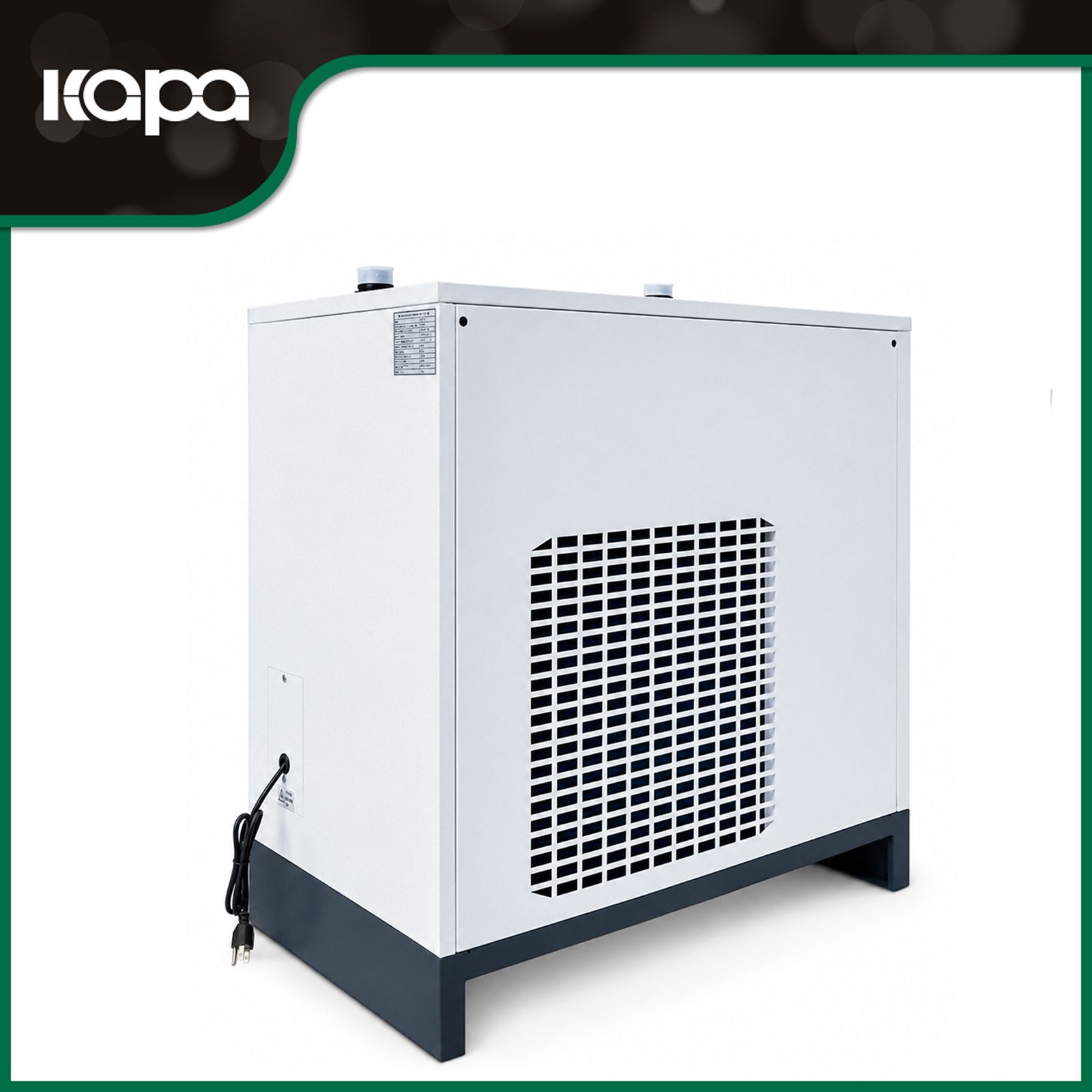 Refrigerated Air Dryer for Compressed Air Systems | Compressed Air Dryer for 40HP-50HP Compressors | 229.5CFM with 3-Stage Filter | Industrial Compressor Accessories