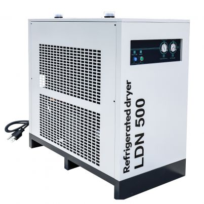 494CFM Refrigerated Air Dryer for Compressor 100 HP Air Compressor, Industrial Compressed Air Drying System, High Flow Compressed Air Dryer