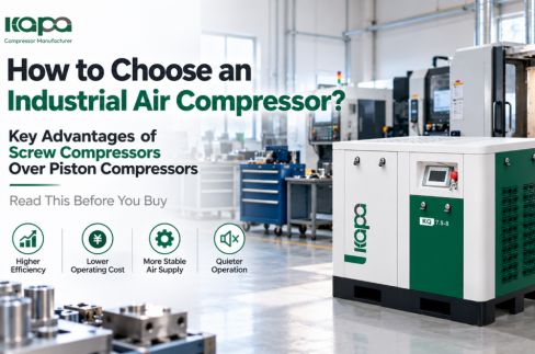 How to Choose an Industrial Air Compressor: Why Consider a Rotary Screw Compressor?